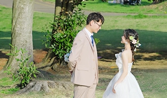 ウエディングMOVIEの撮影